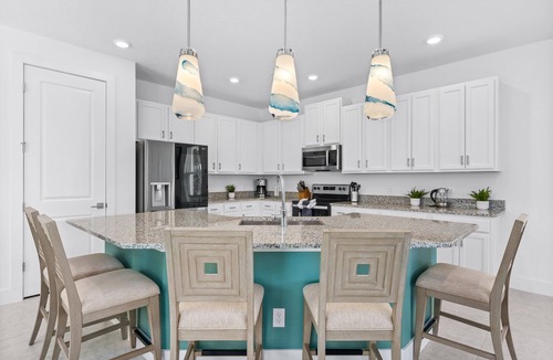 Reunion House | Kids Bunk Themed Bedrooms | Theater Room | Private Pool with Golf Course Views