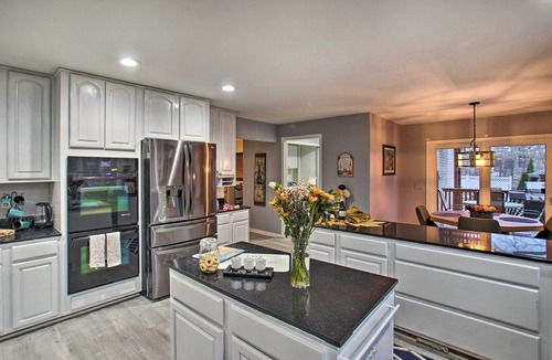 Ortonville House | Lake Access, Hot Tub & 2 Decks: Ortonville Retreat