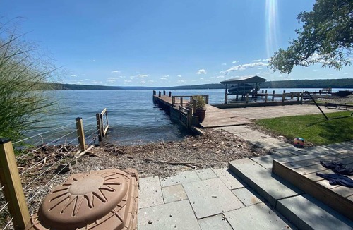 Lansing House | Lake Living w/Salt Water Hot Tub