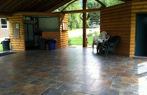 Troy Cabin | Lakefront - 3 attached Cabins with large picnic shelter; dock, ON BULL LAKE