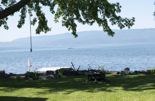 Bigfork Cabin | Lakefront home with Dock and lagoon access in Bigfork