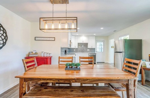 Granbury House | Lakefront Home with Private Dock, Firepit and Deck