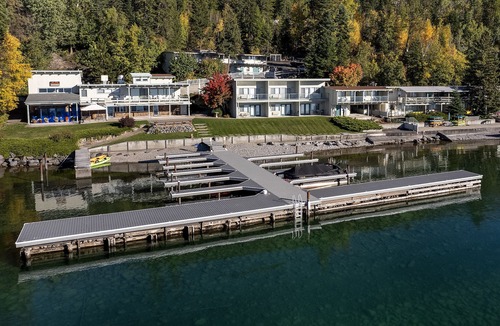 Polson Condo | Lakefront Studio near Glacier!