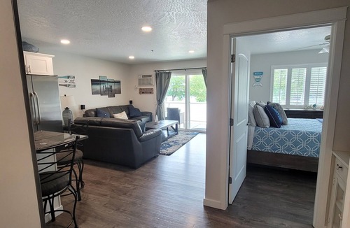 Polson Condo | Lakeside Beach like Condo