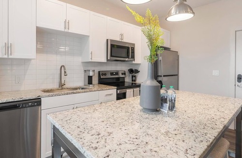Florida Center Apartment | Landing | Chic 1BD, Gym, Game Room