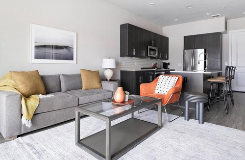 Washington Ave./ Memorial Park Apartment | Landing | Chic 1BD, Pool, Yoga Studio