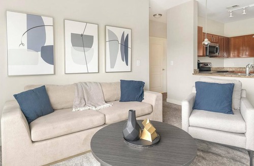 Chillum Apartment | Landing | Chic 2BD, Courtyard, Gym
