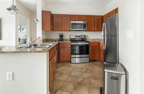 Chillum Apartment | Landing | Chic 2BD, Courtyard, Gym