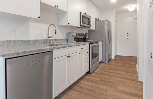 Greektown Historic District Apartment | Landing | Chic Studio, Gym, Clubhouse