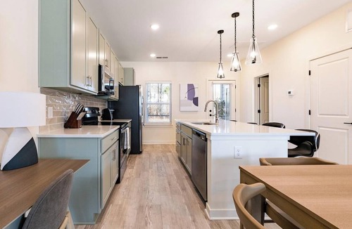 Wilmington Apartment | Landing | Stylish 2BD, Yoga Studio, Gym