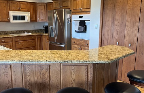 Boone House | Large home on golf course, close to Seven Oaks, Ledges Park & ISU. Sleeps 12+
