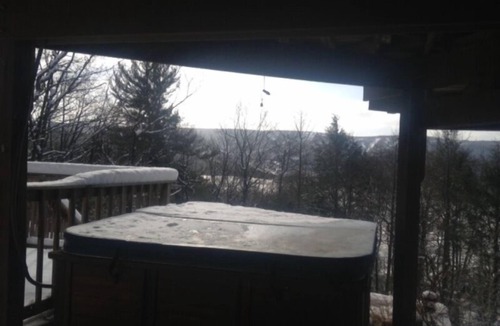Aquashicola House | Large vacation home for any season with hot tub and beautiful views