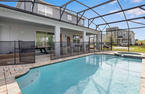 Florida Central Atlantic Coast Villa | Last Minute Disney! Private Pool, Hot Tub, Game Room & Themed Bedrooms. Book Now! #SR635