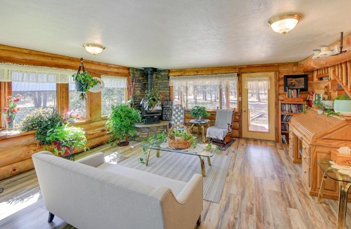 Libby House | Libby Home with Mountain Views Gazebo and Fire Pit!