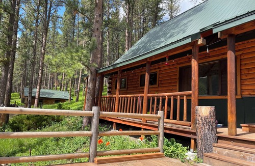 Monarch Cabin | Little Belt Getaway! 3 bedroom 2 bath cabin with WiFi and hot tub.