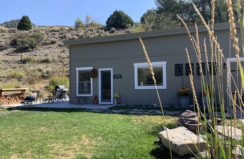 Woods Landing-Jelm Cabin | Little Den is an efficiency, cabin located on the Big Laramie River.