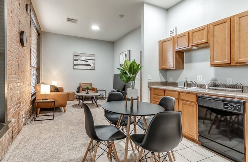 Bartlesville Apartment | Loft in the heart of Downtown in Historic Building!