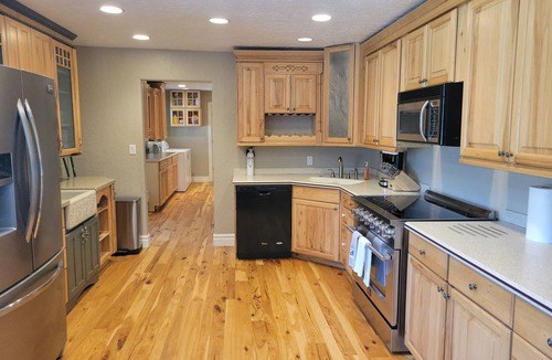 Afton House | Lots of room to stretch out and take advantage of the beauty of Star Valley WY.