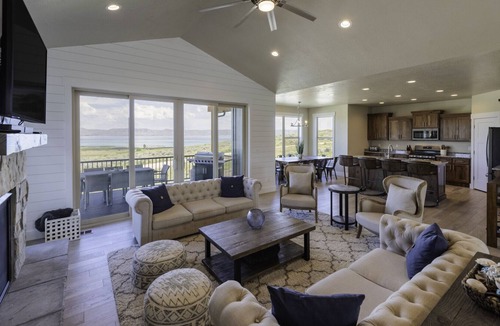 Fish Haven House | Lotus Lodge (Sleeps 27) by Bear Lake Luxury Rentals