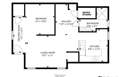 Ludlow Apartment | Lovely 1BR in Historic Ludlow - Behind the Art Shop