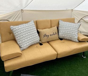 Smithfield Other | Lovely Bell Tent with Spacious Interior Great for Small Groups in Pennsylvania