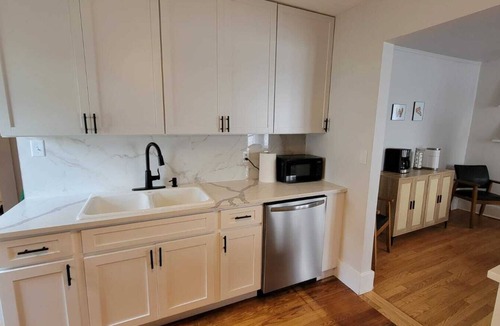 South Bend House | Lux Home Near Downtown & Notre Dame with Fire-pit