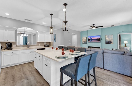 West Kissimmee House | Luxurious 7BR Home Near Disney+Pool+Theatre+Game Room