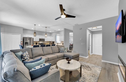 West Kissimmee House | Luxurious 7BR Home Near Disney+Pool+Theatre+Game Room