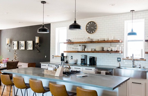 Sheridan Condo | Luxurious, downtown loft with a warm, family feel