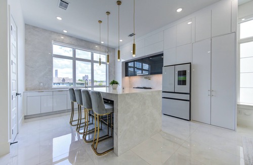 Houston House | Luxury World Cup Stay. Rooftop Views Elevator Galleria VIP Smart Home