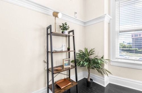 Brush Park Apartment | Mid Century Modern 1 Bedroom Apt w Mesh WiFi