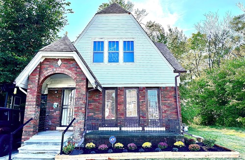Detroit House | Mid-Century Tudor in Quiet Detroit Neighborhood