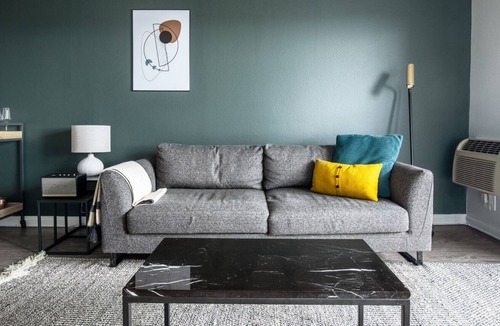 Rampart Village Apartment | Mod Koreatown 1BR w/ Pool, Gym, Spa, nr. DTLA, by Blueground