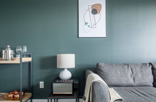 Rampart Village Apartment | Mod Koreatown 1BR w/ Pool, Gym, Spa, nr. DTLA, by Blueground