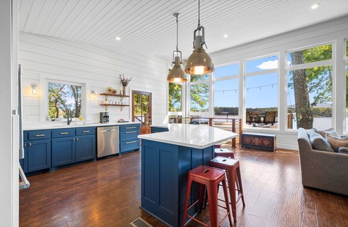 Rockwell House | Modern Lakefront Escape | Private Dock | Hot Tub