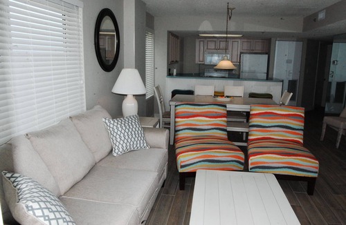 Arcadian Shores Condo | Modern Oceanfront Corner Retreat with Panoramic Views