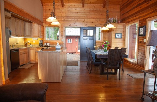 Kalispell Cabin | Mountain cabin just steps away from Ashley Lake