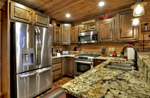 Blue Ridge Cabin | Mountain Dream Hideaway | Stylish Cabin w/Mountain Views, Hot Tub & Game Room