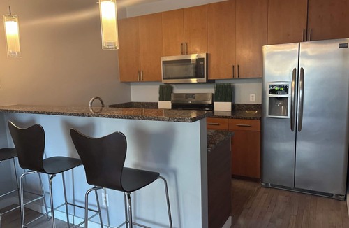 Castleberry Hill House | Multi Level Roof Top Loft - Mercedes Benz Stadium Views! Walk to FIFA + Parking
