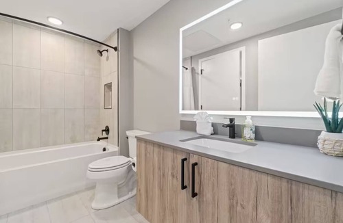 Navy Yard Apartment | Navy Yard DC Stay | Steps to Nationals Park | Modern Comfort w/Rooftop Views