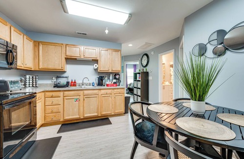 Concord Apartment | Near Speedway & Shops: Concord Apt w/Shared Yard!