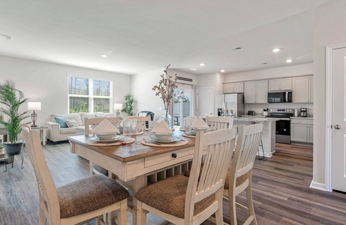 Supply House | NEW Coastal Retreat Fire Pit Golf Escape 3 mi to Holden Beach Sleeps 6