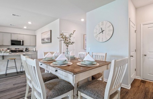 Supply House | NEW Coastal Retreat Fire Pit Golf Escape 3 mi to Holden Beach Sleeps 6