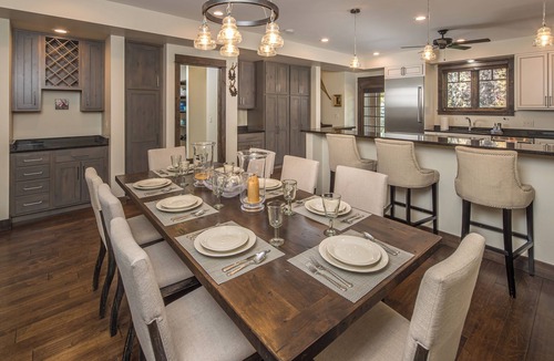 Big Sky Condo | New! Hot Tub, Town Center, Air Conditioning! Western Luxe Delight!