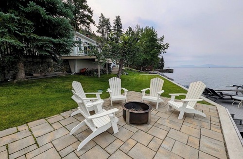 Bigfork House | New Listing! Lake Front Retreat on Flathead
