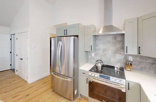 Big Sky Condo | NEW Listing! NEW Build! Condo is 1-block walk to restaurants, shopping, concerts
