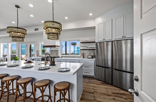 Indian Beach House | New! Low Rates! Rooftop Bar, Beach Views, Sleep 20