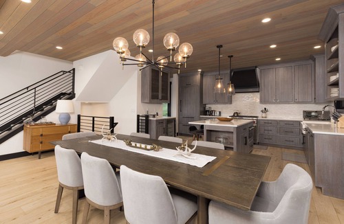 Big Sky House | New! Luxury home near Town Center with hot tub and a home gym