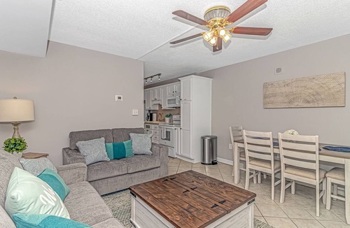 Crescent Beach Condo | 🌊 New Owner Special 🌊 Cozy Oceanfront 💙 2 Bed 2 Bath Condo Suite 💙 4th Floor