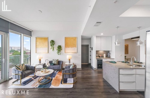 Second Ward Condo | NEW Reluxme | High-Rise Escape 2BD w/King Top Amenities🏙️